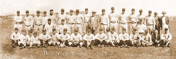 New York Yankees 1927 Murderers' Row
